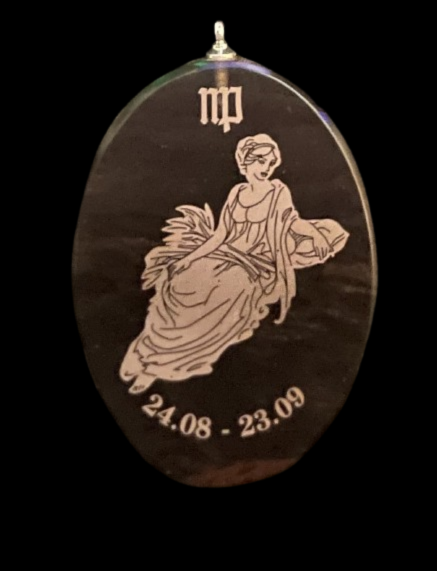 Porte-clés - Signe Astrologique Vierge