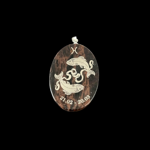 Porte-clés - Signe Astrologique Poissons