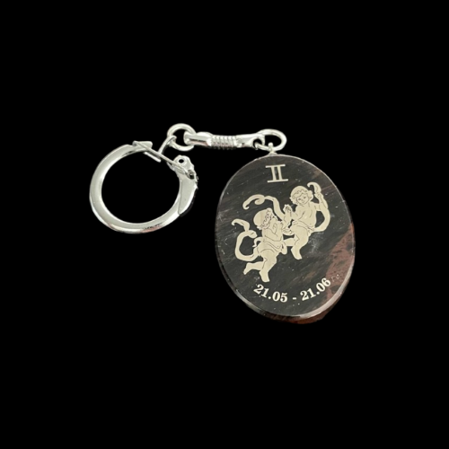 Porte-clés - Signe Astrologique Gémeaux